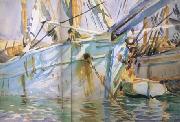 John Singer Sargent In a Levantine Port (mk18) Germany oil painting artist